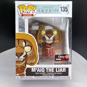 Funko Pop! Games Skyrim M'aiq the Liar Vinyl Figure